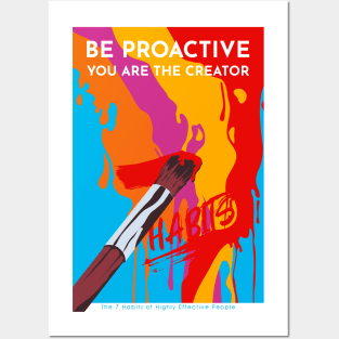 Be Proactive Posters and Art